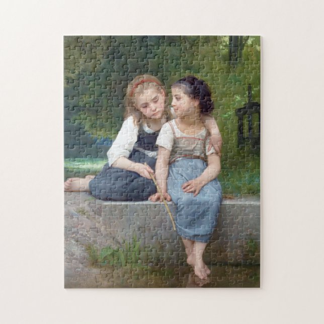 Quebra-cabeça Irmãs, Bouguereau (Vertical)