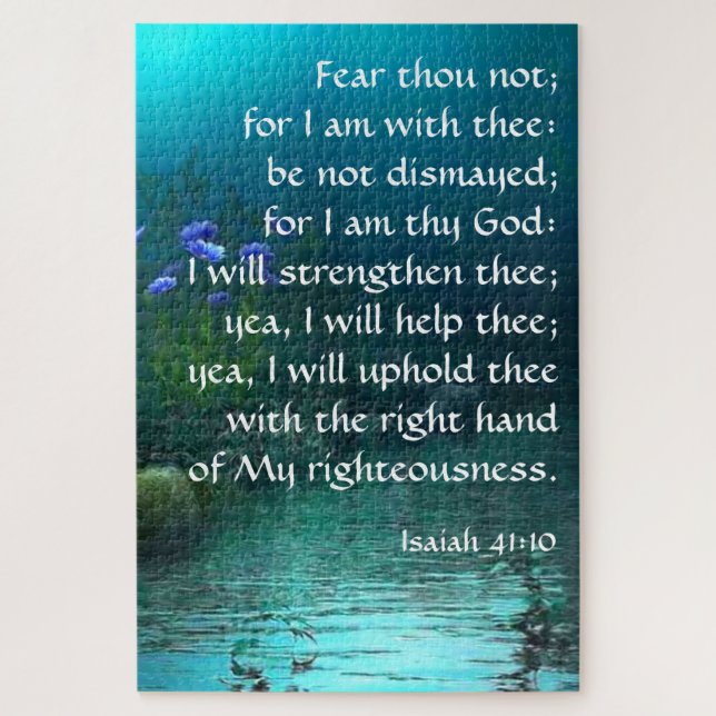 Quebra-cabeça Isaiah 41:10 (Vertical)