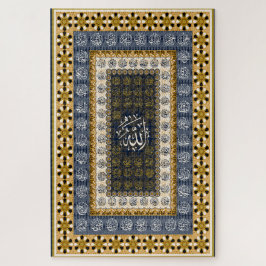 Quebra-cabeça Islamic Wall Art Allah Names Calligraphy Geometric