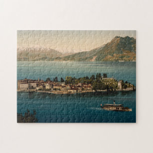 Quebra-cabeça Isola Bella III, lago Maggiore, Piedmont, Italia