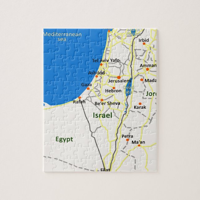 Quebra-cabeça Israel map.JPG (Vertical)