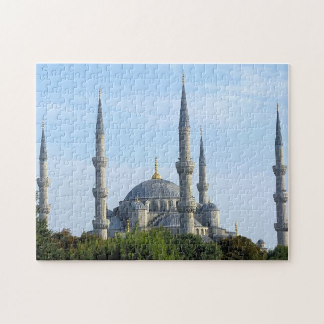 Quebra-cabeça Istambul - A Mesquita Azul - 11x14 - 252 pcs. (Horizontal)