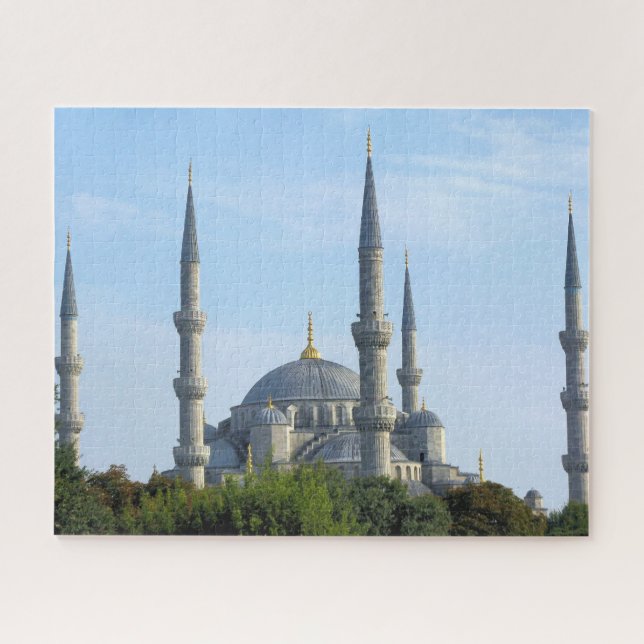 Quebra-cabeça Istambul - A Mesquita Azul - 16x20 - 520 pcs. (Horizontal)