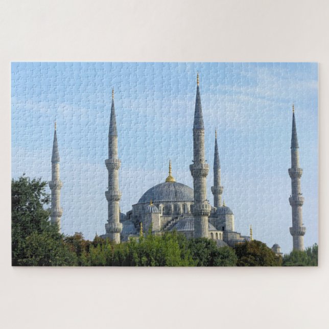 Quebra-cabeça Istambul - A Mesquita Azul - 20x30 - 1014 pcs. (Horizontal)