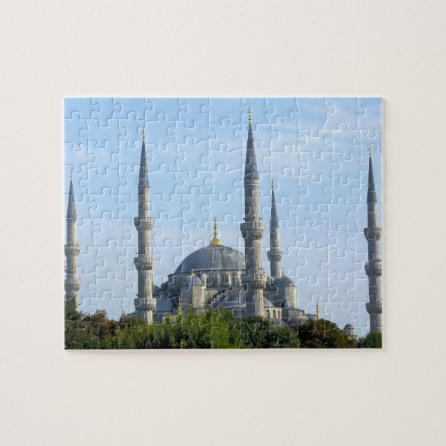 Quebra-cabeça Istambul - A Mesquita Azul - 8x10 - 110 pcs. (Horizontal)