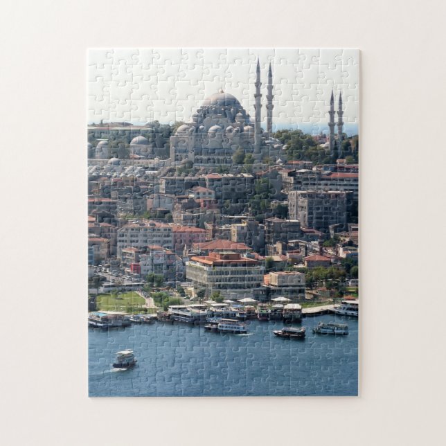 Quebra-cabeça Istambul - Bósforo - 11x14 - 252 pcs. (Vertical)