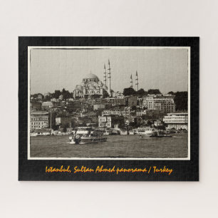 Quebra-cabeça Istambul, Sultão Ahmed panorama, Turquia Histórica