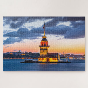 Quebra-cabeça Istambul, Turquia - mesquita barroca de Ortakoy Ji