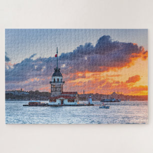 Quebra-cabeça Istambul, Turquia - mesquita barroca de Ortakoy Ji