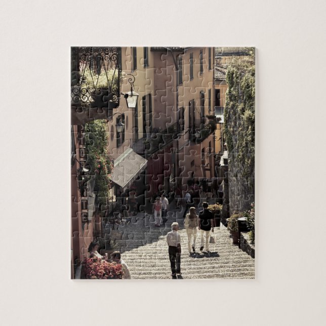 Quebra-cabeça Itália, Como Province, Bellagio. Salita 2 (Vertical)