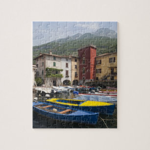 Quebra-cabeça Itália, Província de Verona, Malcesine. Cassone an