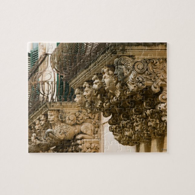 Quebra-cabeça ITÁLIA, Sicília, NÃO: A cidade barroca mais fina (Horizontal)