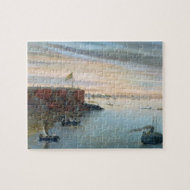 Quebra-cabeça Itapiru, Paraguai, 1866 (óleo em canvas) (Horizontal)