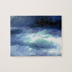 Quebra-cabeça Ivan Aivazovsky- entre as ondas