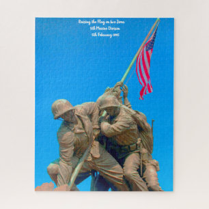 Quebra-cabeça Iwo-Jima 5ª Divisão de Fuzileiros Navais 5/02/1945