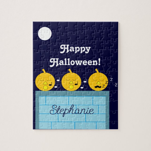 Quebra-cabeça Jack-o-Lanternas Whimsical (Vertical)