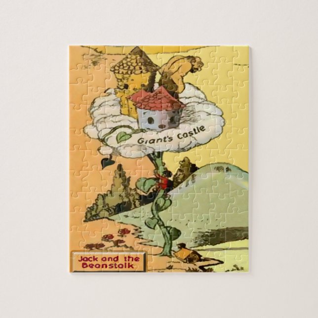 Quebra-cabeça Jack & the Beanstalk 8x10 Puzzle with Gift Box (Vertical)