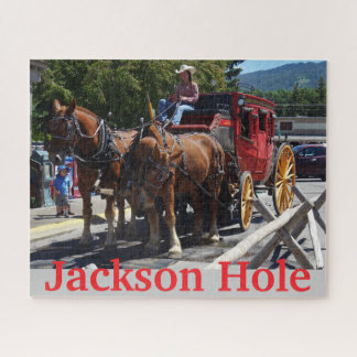 Quebra-cabeça Jackson Hole Wyoming Stagecoach