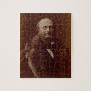 Quebra-cabeça Jacques Offenbach (1819-80), compositor alemão,