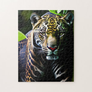 Quebra-cabeça Jaguar - Predador Selvagem Aterrorizado