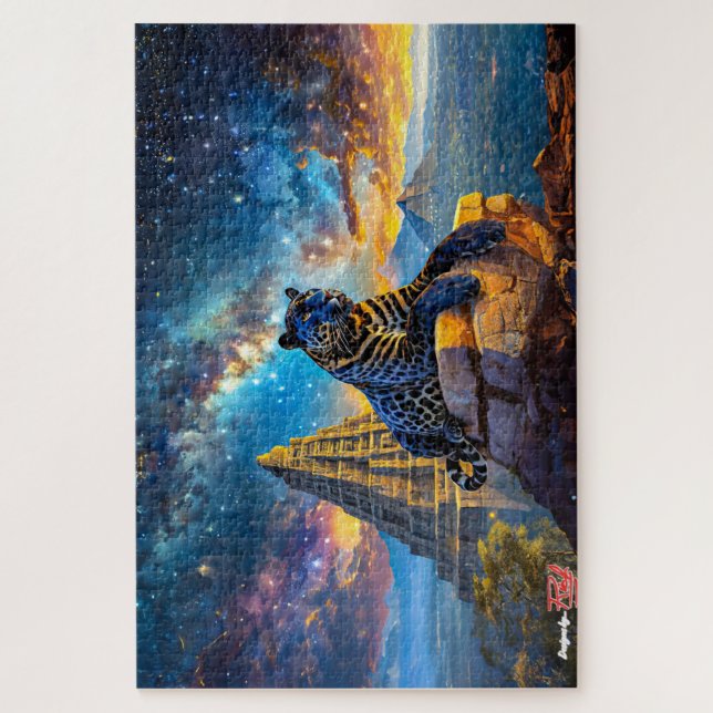 Quebra-cabeça Jaguar Stargazer Design por Rich AMeN Gill (Vertical)
