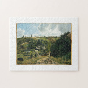 Quebra-cabeça Jalais Hill, Pontoise 1867 Camille Pissarro Art