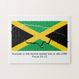 Quebra-cabeça JAMAICA Nação Abençoada PAVILHÃO JAMAICANO