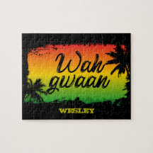 Jamaicano Rastafarian Wah Gwaan Hello Tropical Pal