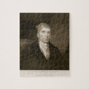 Quebra-cabeça James Madison envelheceu 82, gravado por Thomas B.