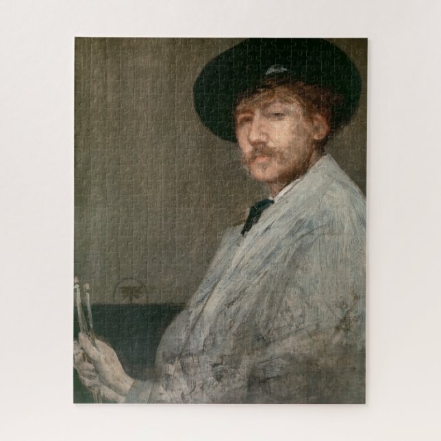 Quebra-cabeça James Whistler - Retrato do Pintor (Vertical)