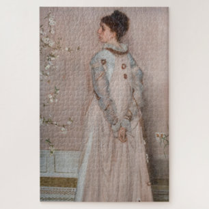 Quebra-cabeça James Whistler - Sinfonia em Cor e Rosa da Carne