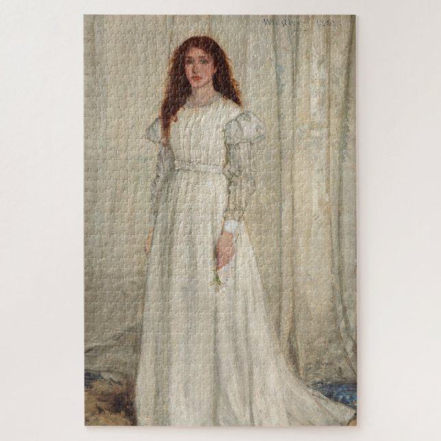 Quebra-cabeça James Whistler - Symphony in White No. 1 (Vertical)