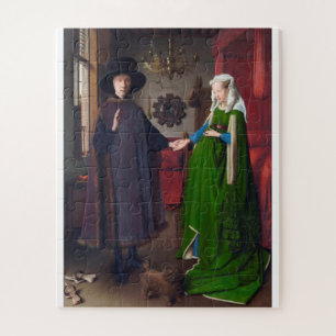 Quebra-cabeça Jan Van Eyck - Giovanni Arnolfini E Sua Noiva