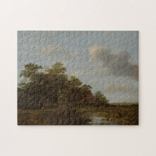 Quebra-cabeça Jan Vermeer van Haarlem, Paisagem com uma Fazenda