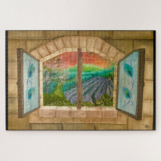 Quebra-cabeça Janela (Horizontal)