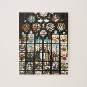 Quebra-cabeça Janela de vitral medieval, Holland