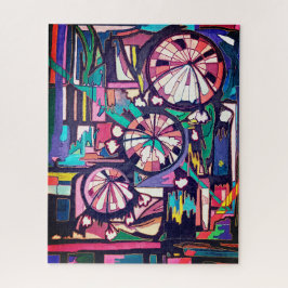 Quebra-cabeça Janelas circulares