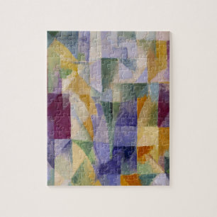 Quebra-cabeça Janelas de pintura de Abstrato Claasay Delaunay