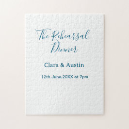 Quebra-cabeça Jantar de ensaio na noite anterior simples mínimo 