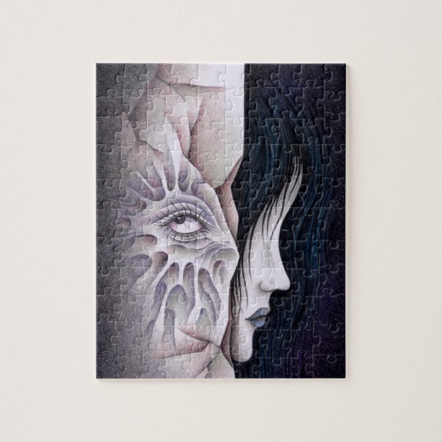 Quebra-cabeça Japanese horror - Stare (Vertical)