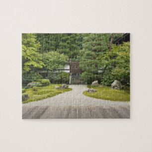Quebra-cabeça Japão, Quioto, Jardim do Templo Sennyuji