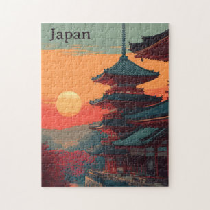 Quebra-cabeça Japão vintage
