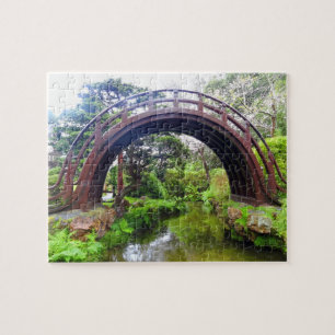 Quebra-cabeça japonês da ponte #2 do cilindro do