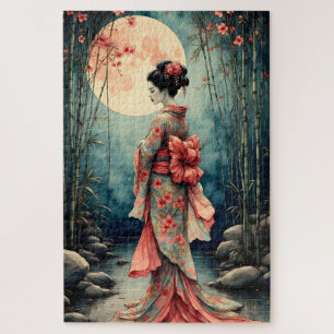 Quebra-cabeça Japonês Geisha