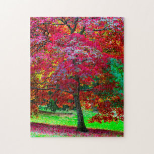 quebra-cabeça Japonês Maple Tree Jigsaw