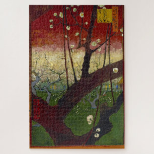 Quebra-cabeça Japoneses de Van Gogh depois de Hiroshige