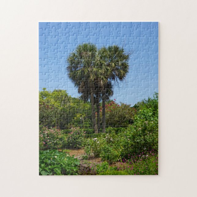 Quebra-cabeça Jardim Boone Hall (Vertical)