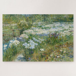 Quebra-cabeça Jardim d'água (por Childe Hassam)