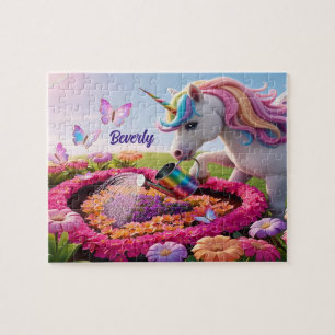 Quebra-cabeça Jardim de Arte de Unicórnio Caprichoso, Borboleta