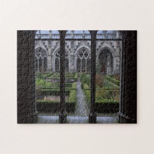 Quebra-cabeça Jardim de erva, igreja dos DOM, Utrecht